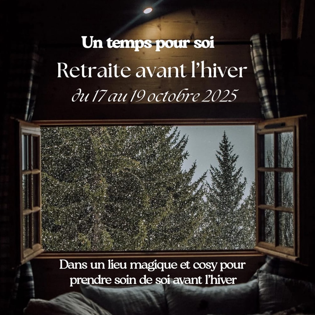 ✨ Week-end Yoga en montagne ✨<br />
Du 17 au 19 octobre 2025, viens t’accorder une parenthèse hors du temps au cœur de la nature 🍂